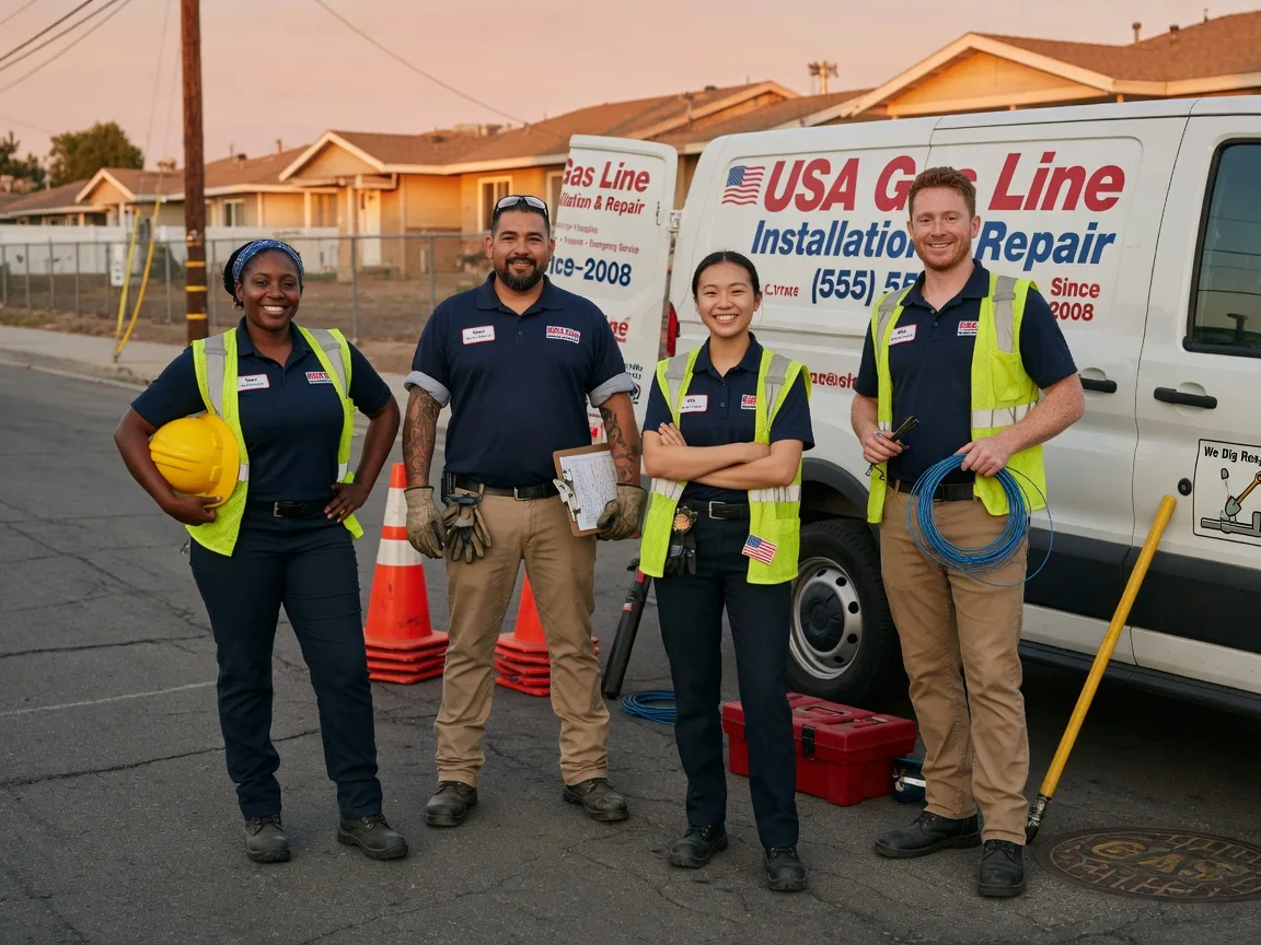 Gas Line Installation company in Tampa, KS